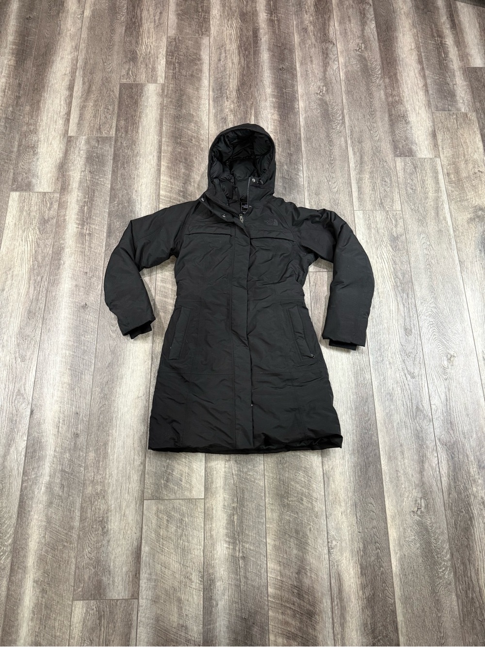 North Face Black Goose Down Arctic Hyvent Jacket